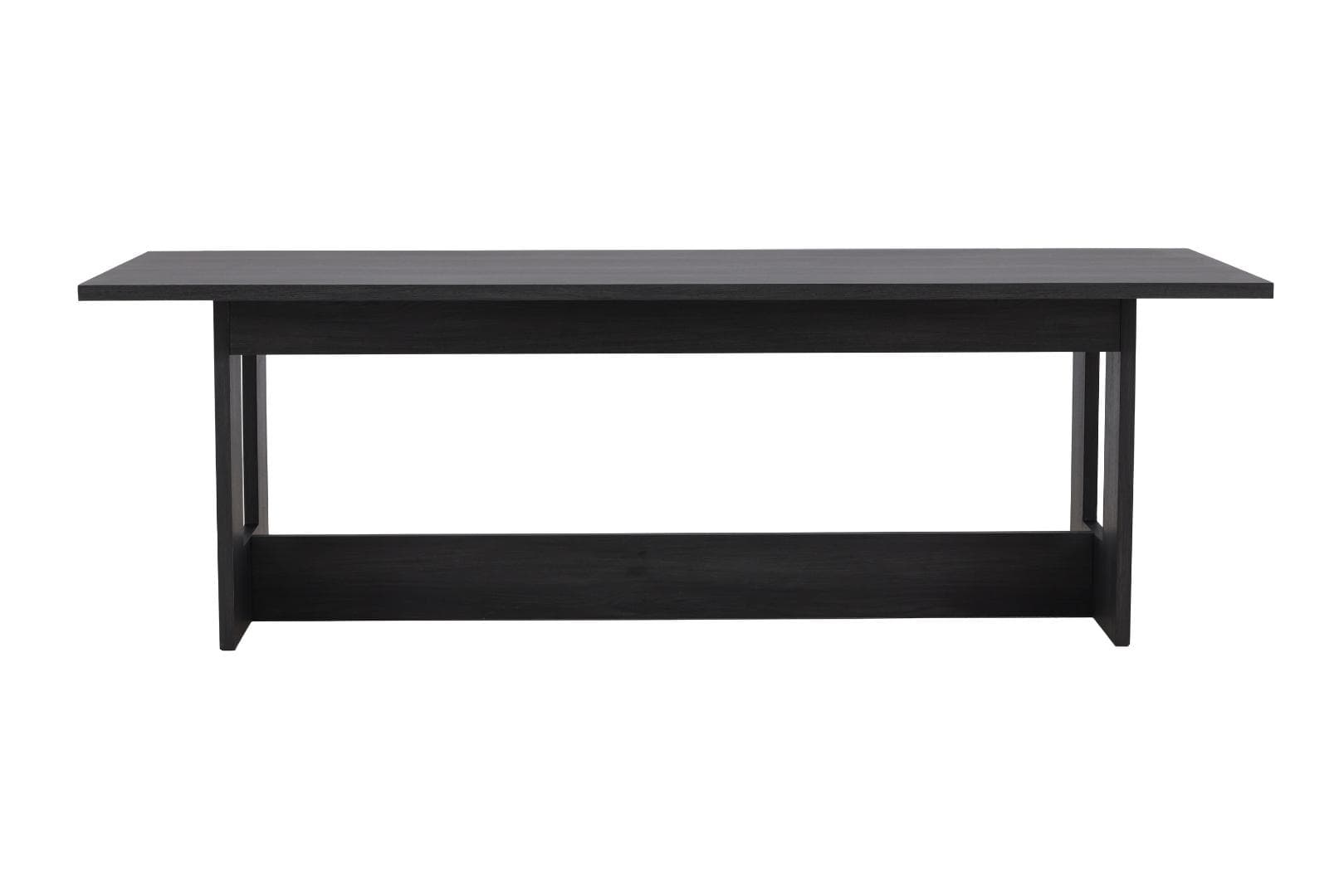 Milly Esstisch 100x235cm schwarz.