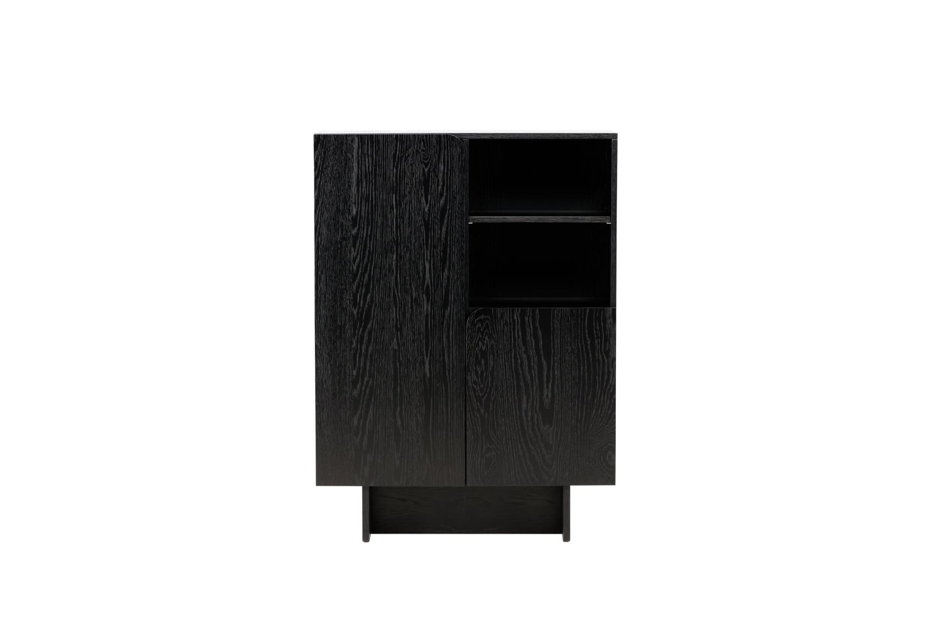 Tyresö Sideboard 2 Türen, 2 Regalböden schwarz.