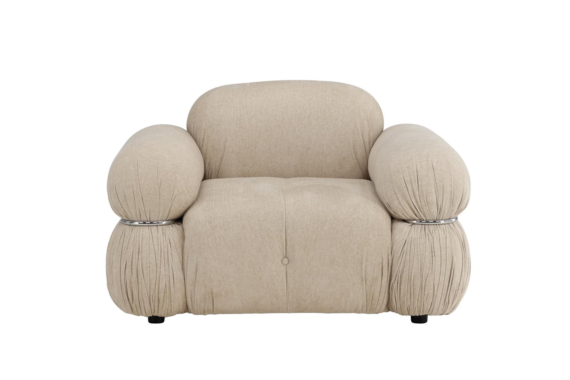 Mika Sessel beige.