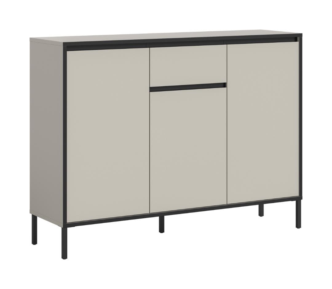 Tron Sideboard 3 Türen, 1 Schublade Kaschmir Dekor.