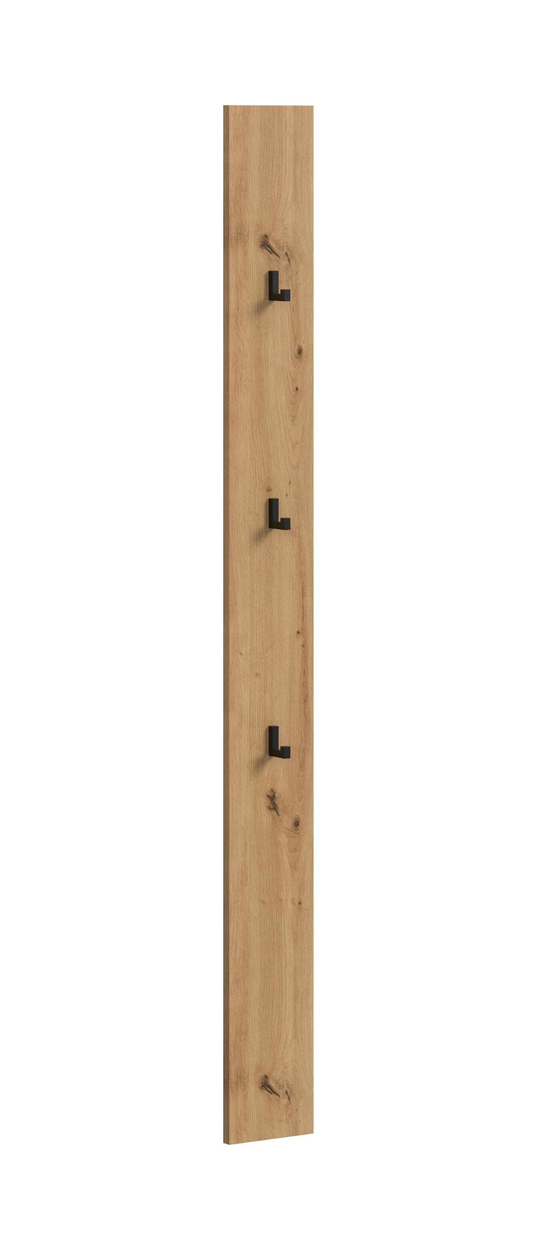 Drive Wandgarderobe 3 Haken Eiche Dekor.