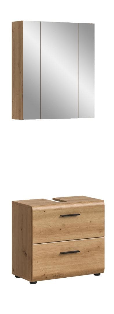Ice Badmöbelset I33 Eiche Dekor.