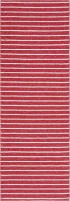 Kunststoffteppiche - Der Horred-Teppich Music (rot) (Größe: 70 x 450 cm)