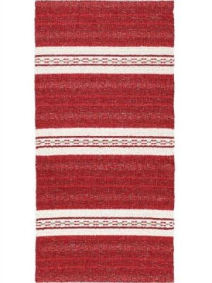Kunststoffteppiche - Der Horred-Teppich Asta Mix (rot) (Größe: 70 x 100 cm)