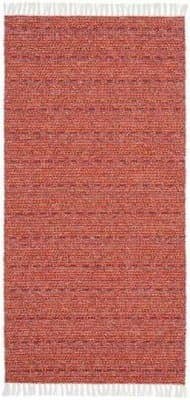 Kunststoffteppiche - Der Horred-Teppich Svea Mix (rot) (Größe: 150 x 180 cm)