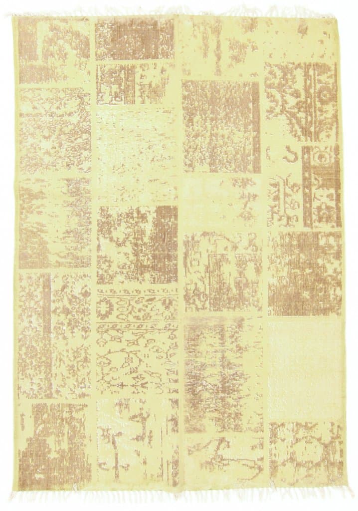 Flickenteppich - Bastia (grün) (Größe: 140 x 200 cm)