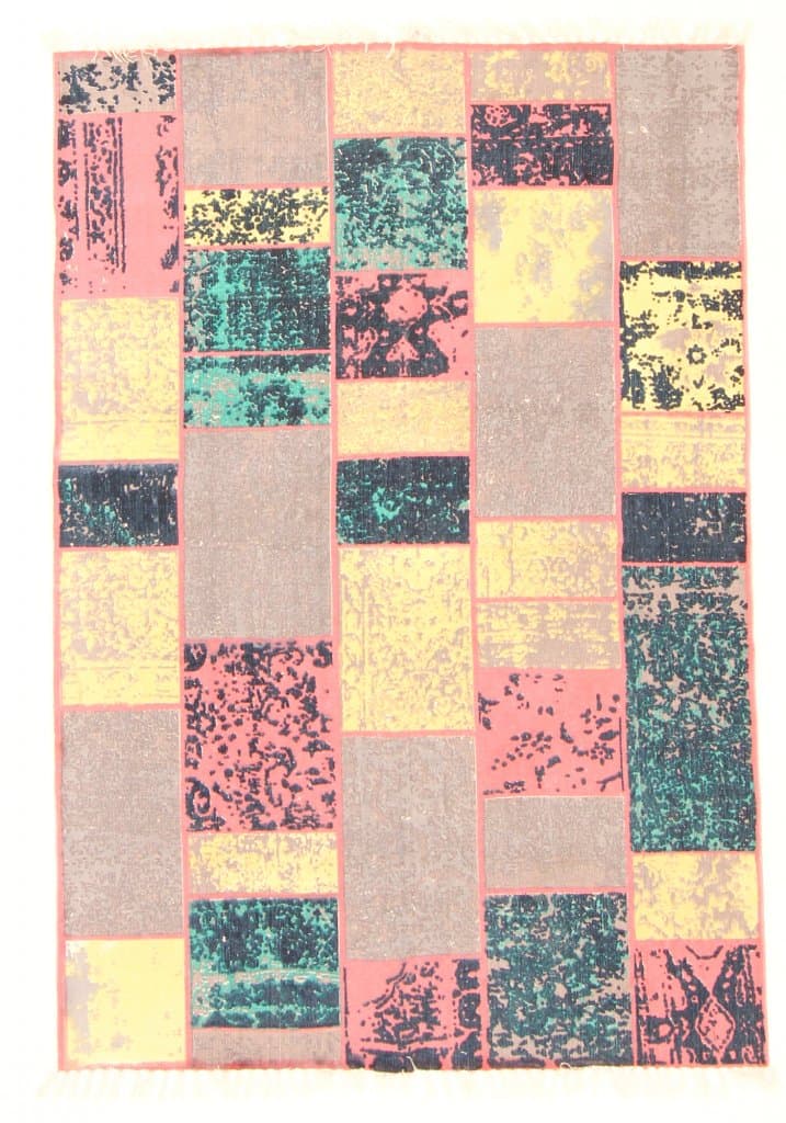 Flickenteppich - Bastia (bunt) (Größe: 140 x 200 cm)
