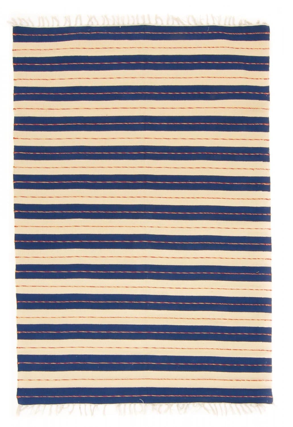Flickenteppich - Alva (Blau) (Größe: 140 x 200 cm)