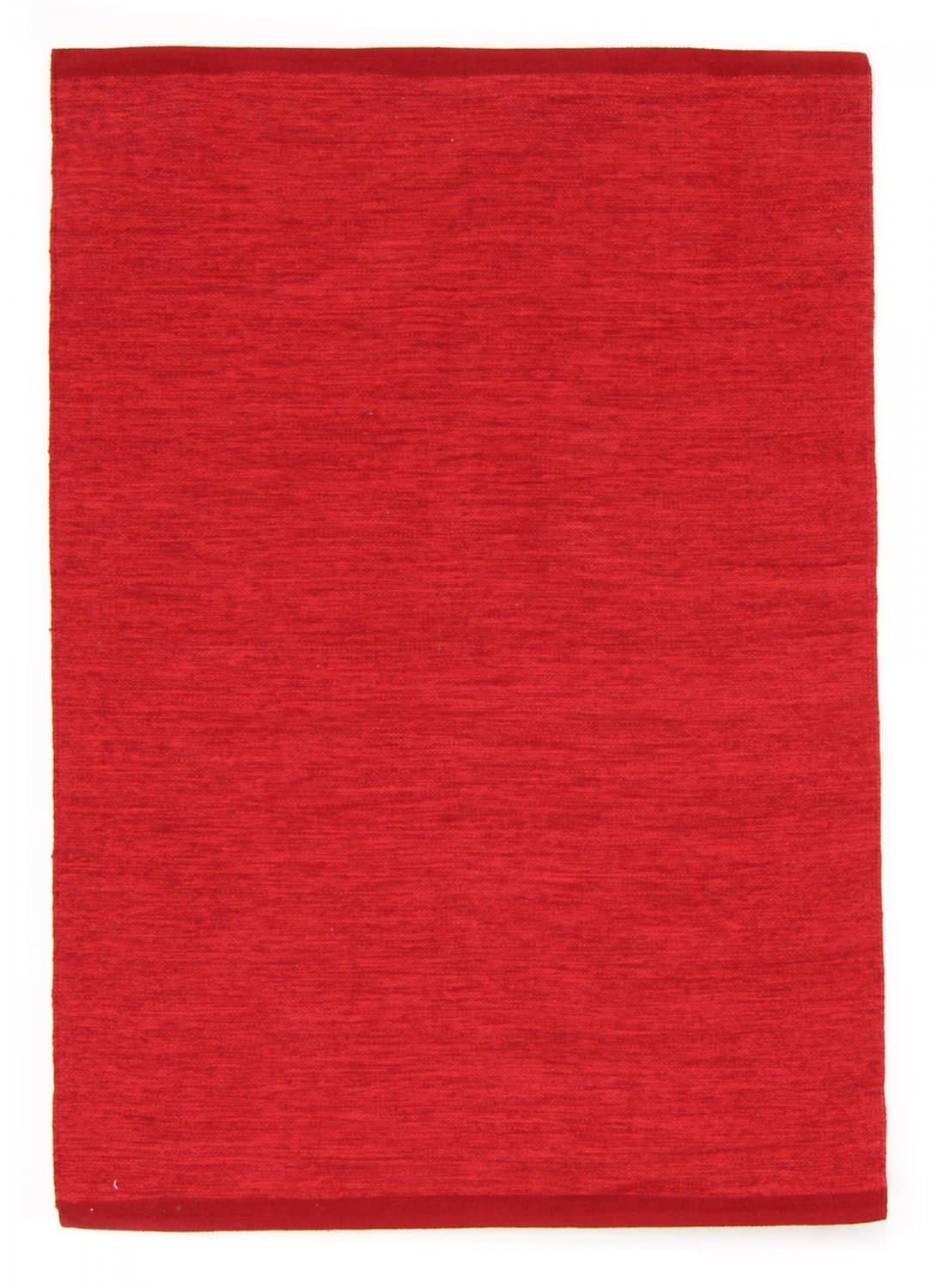 Flickenteppich - Slite (rot) (Größe: 60 x 110 cm)