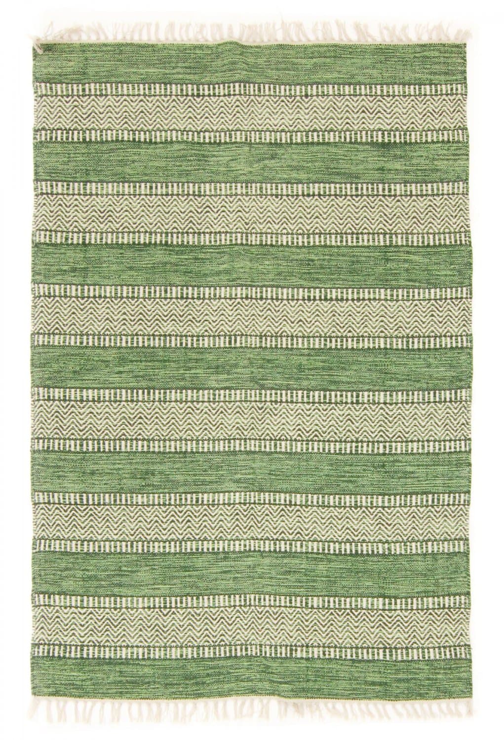 Flickenteppich von Strehög of Sweden - Havtorn (grün) (Größe: 60 x 110 cm)