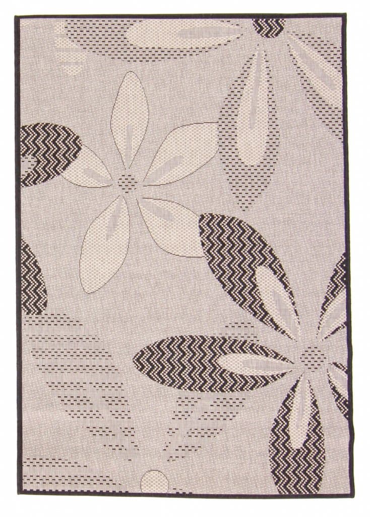 Wilton-Teppich - Oregon (schwarz/sand) (Größe: 160 x 230 cm)