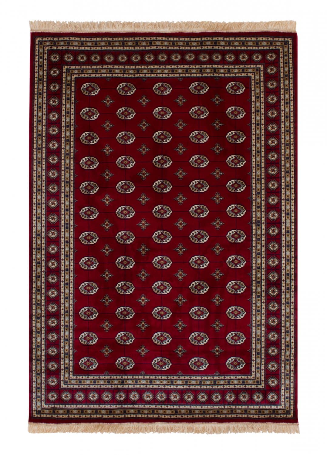 Wilton-Teppich - Kashmir Boccara (rot) (Größe: 160 x 230 cm)