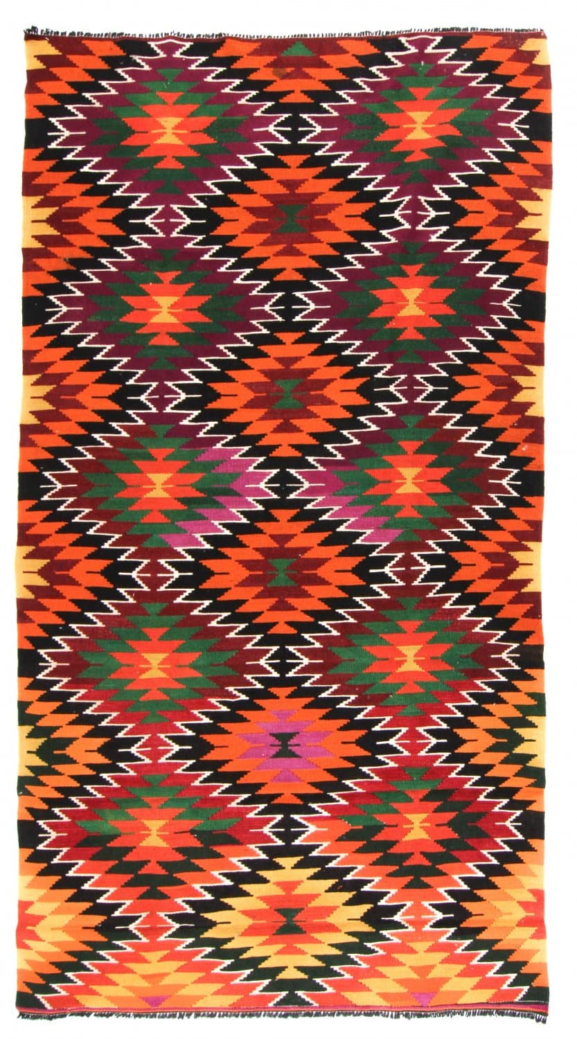 Kelim Teppich Türkischer 336 x 170 cm