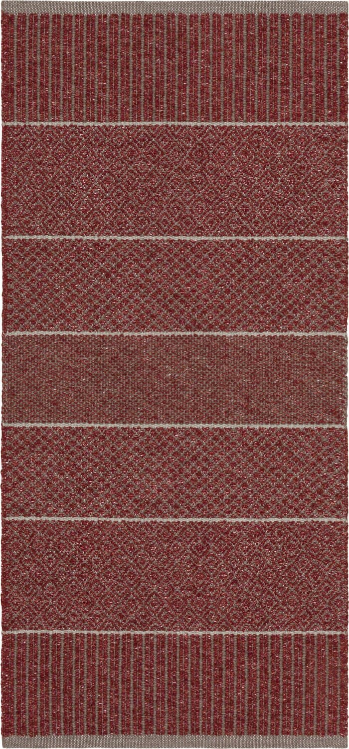Kunststoffteppiche - Der Horred-Teppich Alice Mix (burgund) (Größe: 200 x 300 cm)