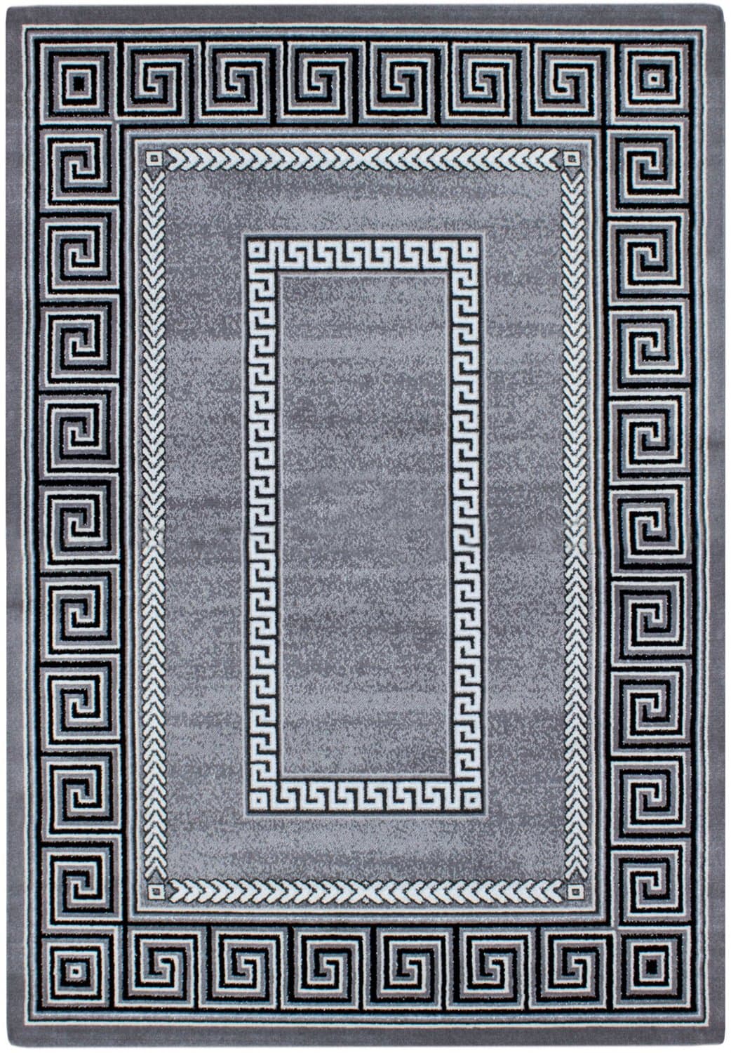 Wilton-Teppich - Ankara Versace (grau) (Größe: 80 x 250 cm)