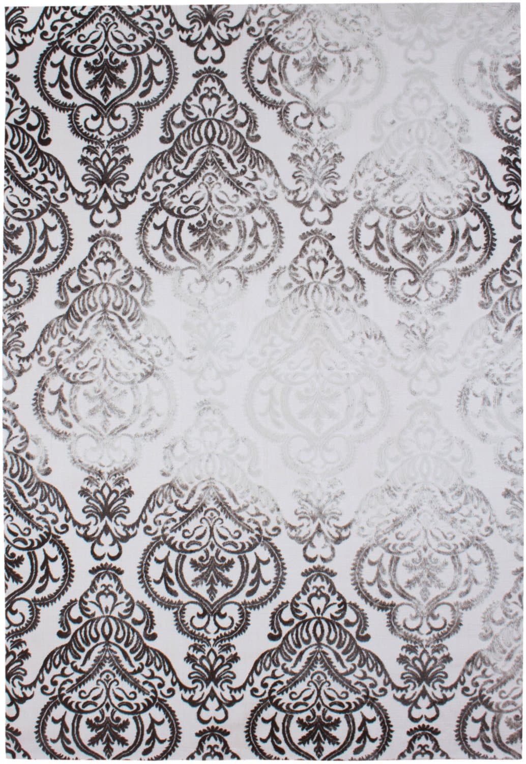 Wilton-Teppich - Bari (weiß/nougat) (Größe: 80 x 150 cm)