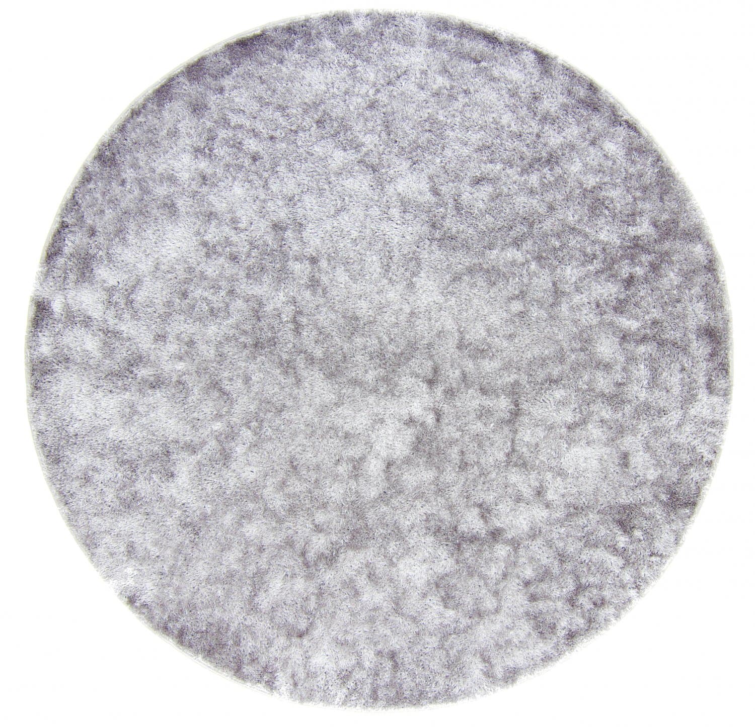 Runde Teppiche - Cosy (Silber) (Größe: Ø 120 cm)