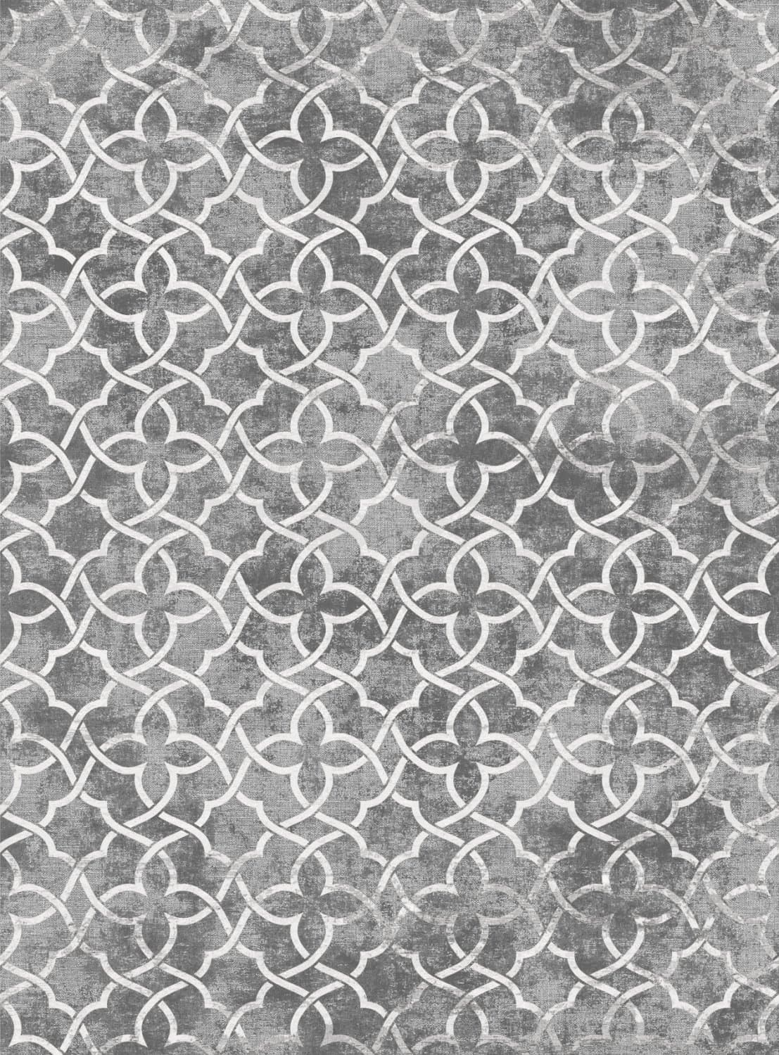 Wilton-Teppich - Draham (grau) (Größe: 200 x 280 cm)