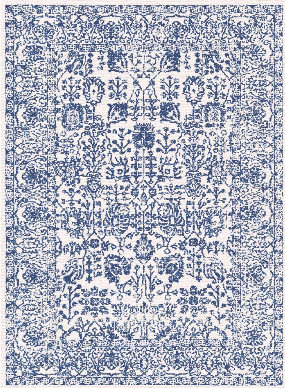 Wilton-Teppich - Perouges (blau) (Größe: 160 x 230 cm)