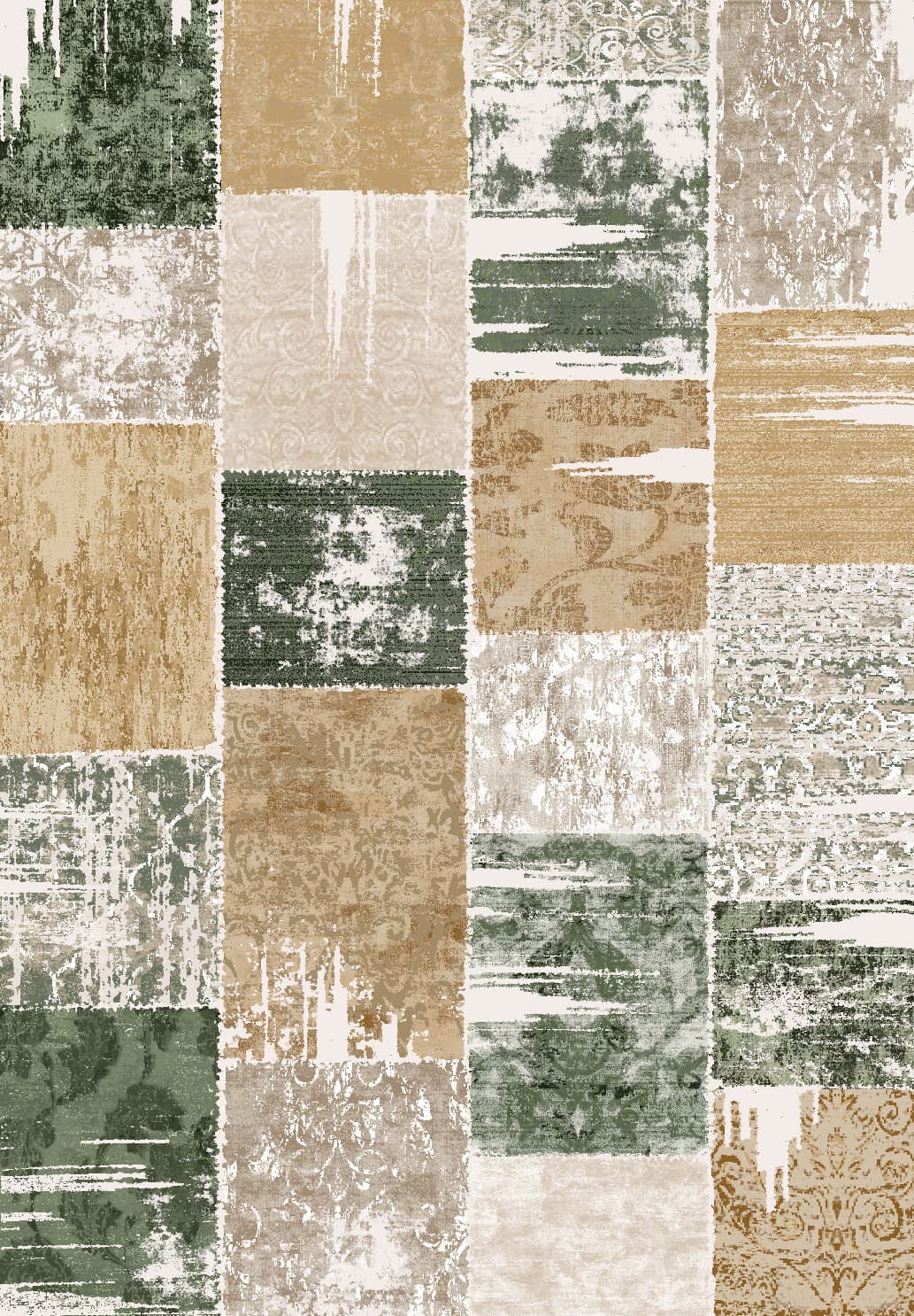 Wilton-Teppich - Ephesus (grün) (Größe: 200 x 280 cm)