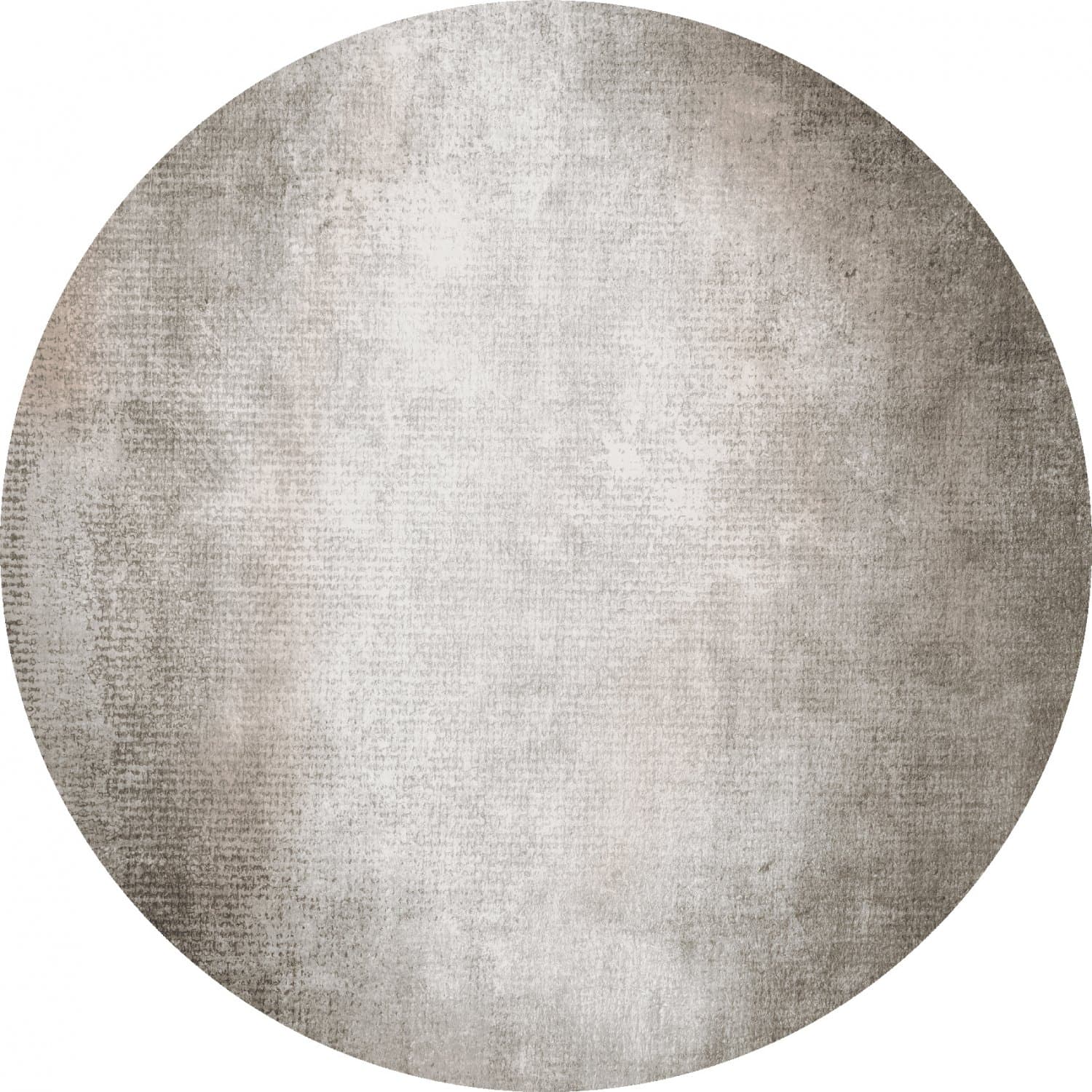 Rund Teppich - Riano (grau) (Größe: Ø 200 cm)