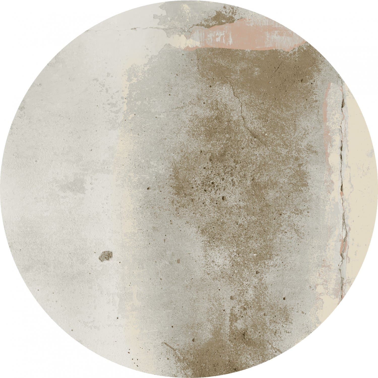 Rund Teppich - Aurelia (beige) (Größe: Ø 160 cm)