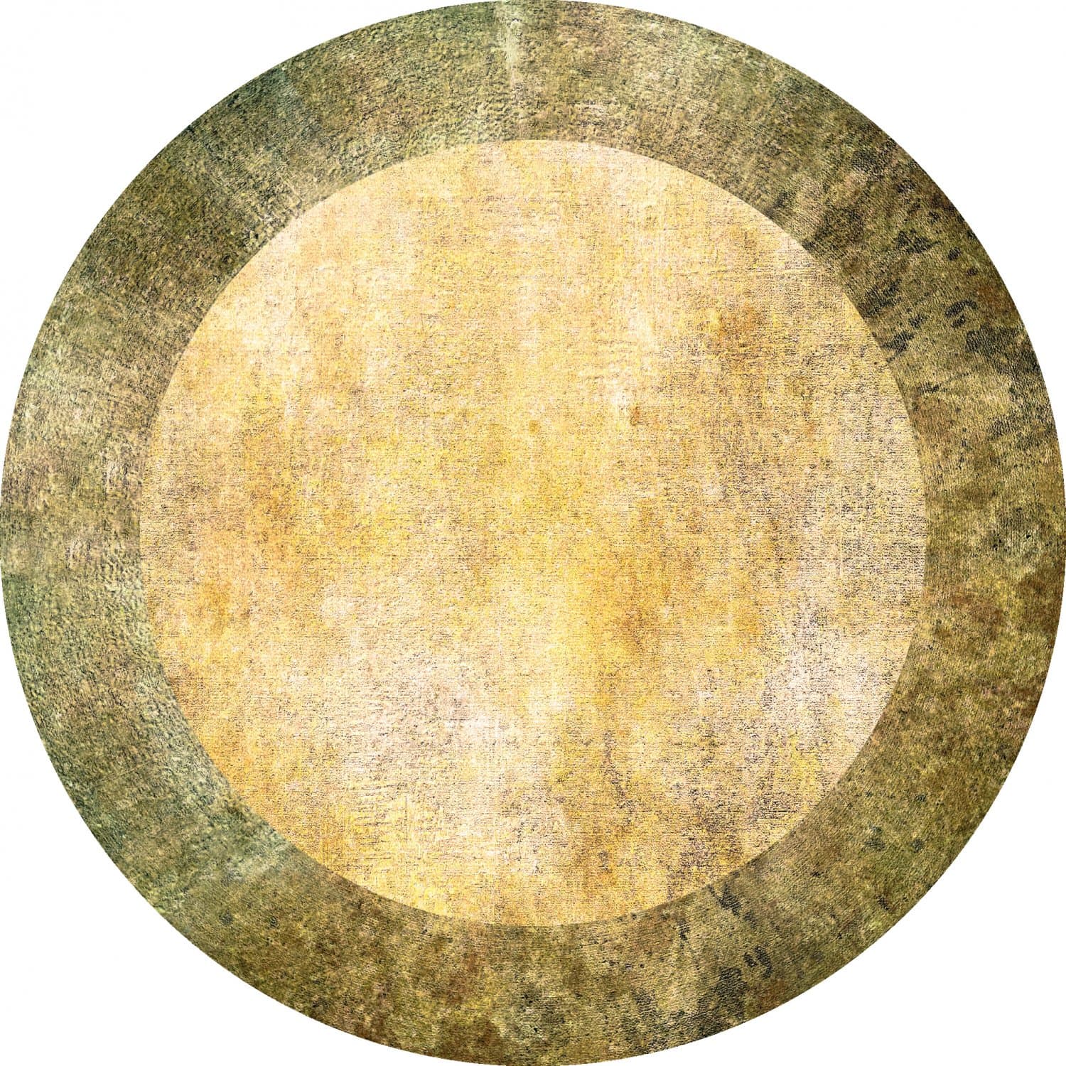 Rund Teppich - Campana (beige/gelb) (Größe: Ø 160 cm)
