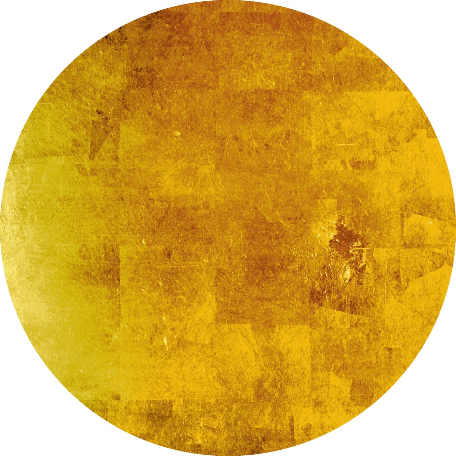 Rund Teppich - Benali (gold) (Größe: Ø 200 cm)
