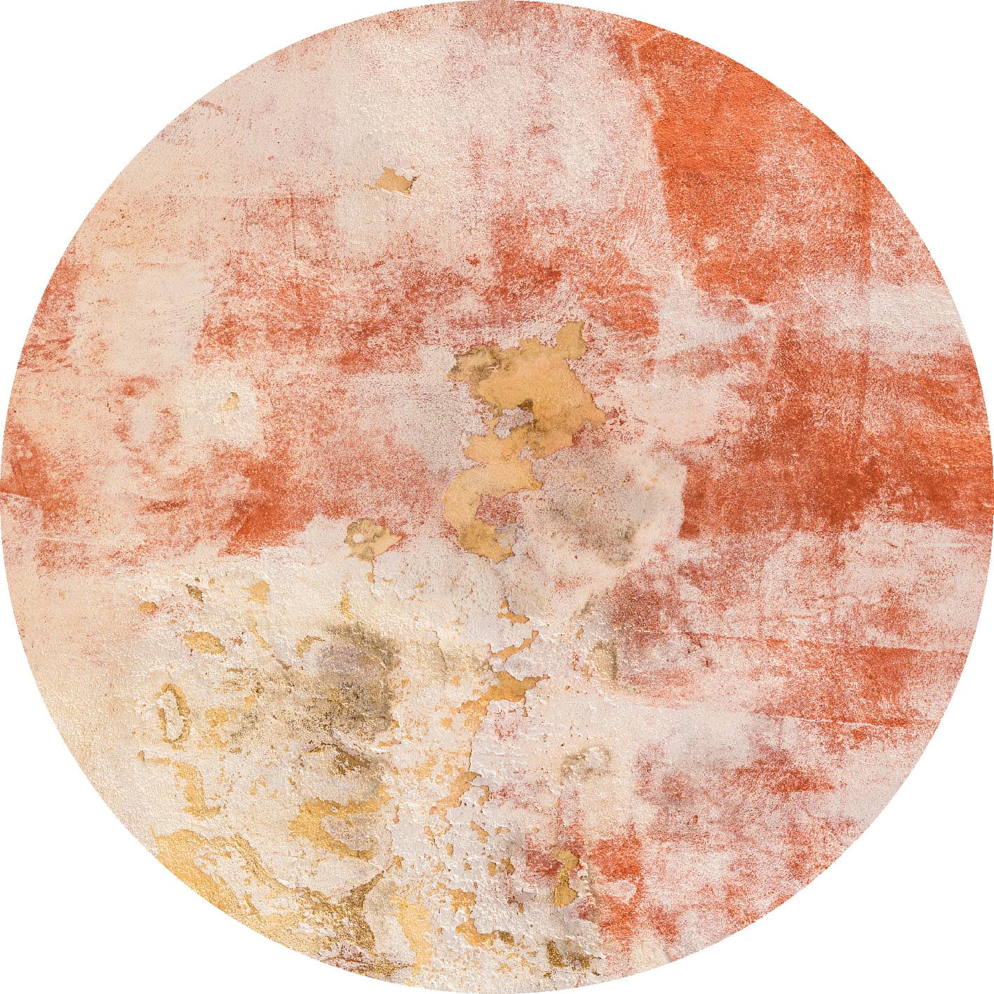 Rund Teppich - Periana (rosa/multi) (Größe: Ø 160 cm)