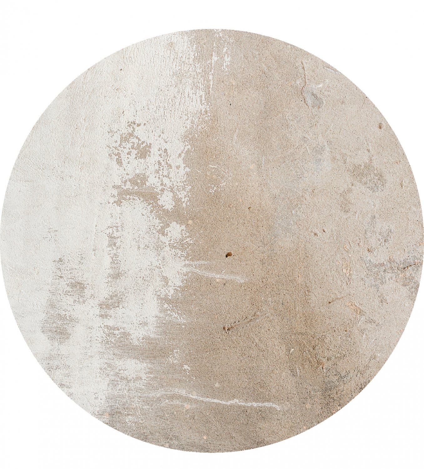 Rund Teppich - Bornos (grau/beige) (Größe: Ø 160 cm)