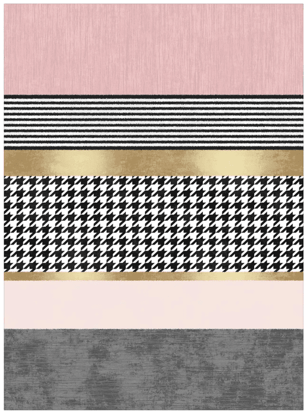 Wilton-Teppich - Esme (rosa/bunt) (Größe: 160 x 230 cm)
