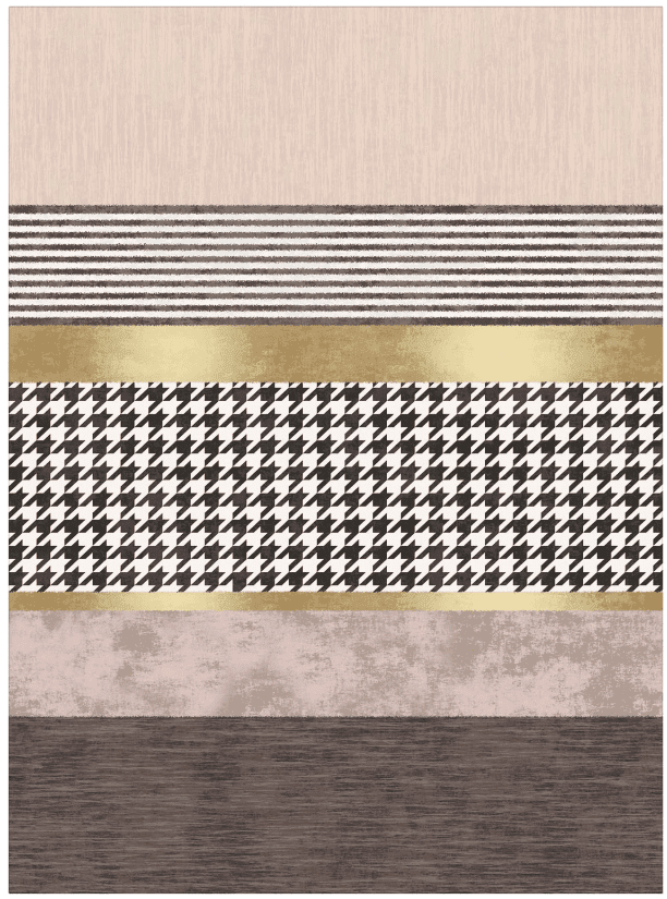 Wilton-Teppich - Esme (braun/bunt) (Größe: 200 x 280 cm)