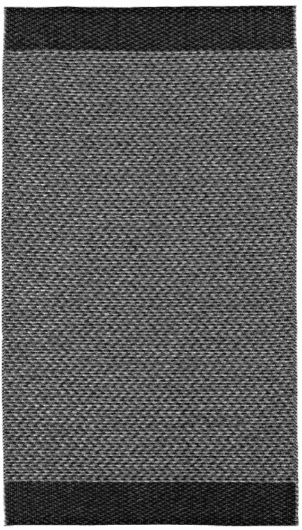 Kunststoffteppiche - Der Horred-Teppich Flake (coal) (Größe: 80 x 280 cm)