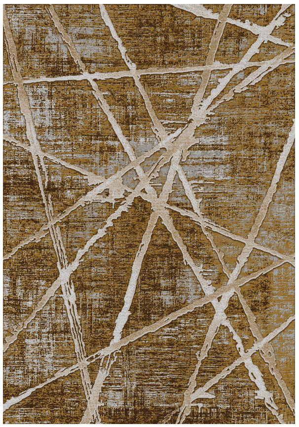Wilton-Teppich - Lagos (braun (Größe: 200 x 280 cm)