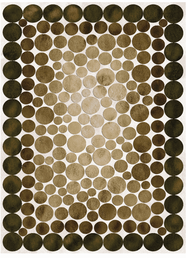 Wilton-Teppich - Marineo (braun/grün) (Größe: 160 x 230 cm)