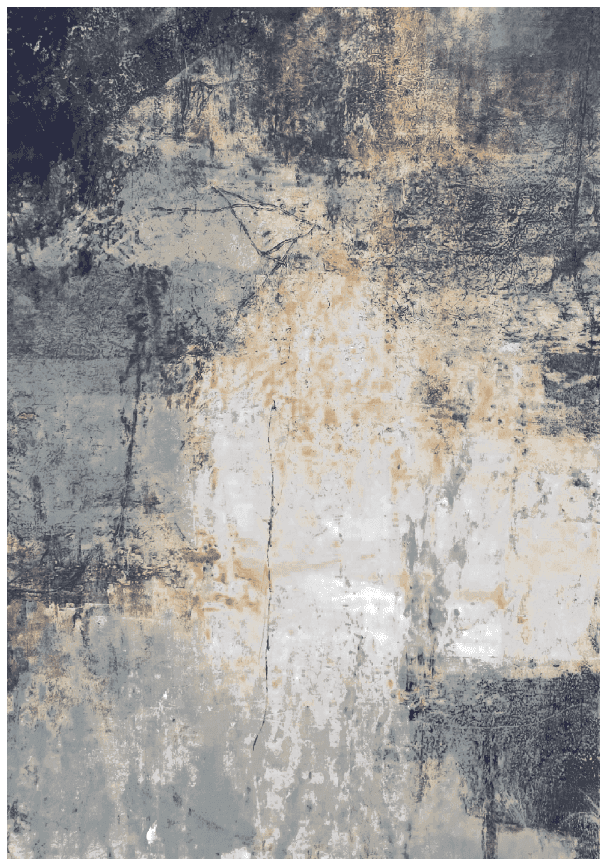 Wilton-Teppich - Melazzo (grau/bunt) (Größe: 200 x 280 cm)