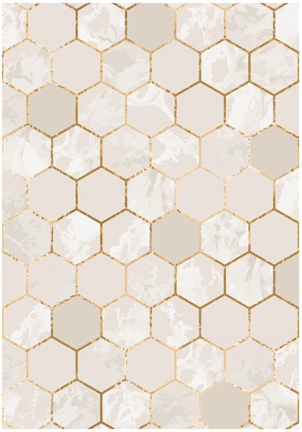 Wilton-Teppich - Morino (beige/weiß/gold) (Größe: 200 x 280 cm)
