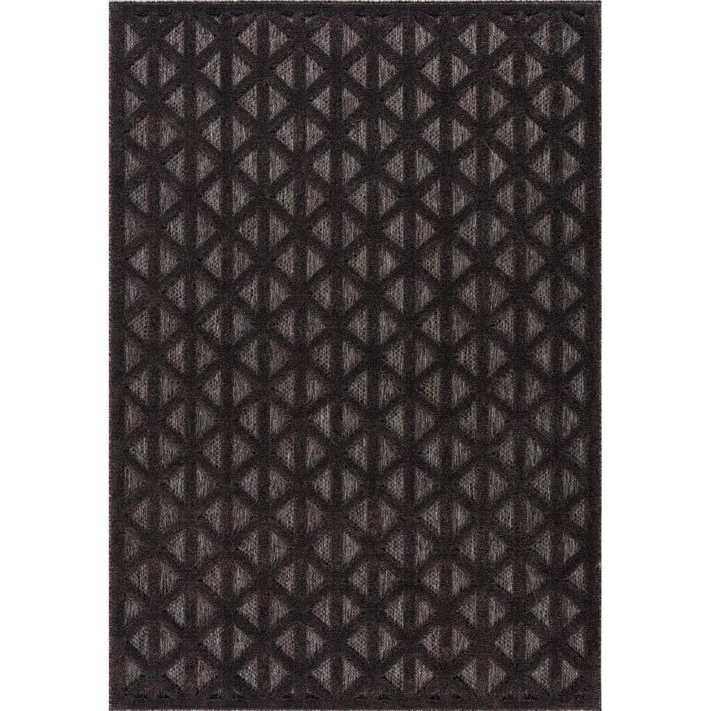 Shaggy Indoor-Outdoor - Aberdeen (anthrazit) (Größe: 160 x 230 cm)
