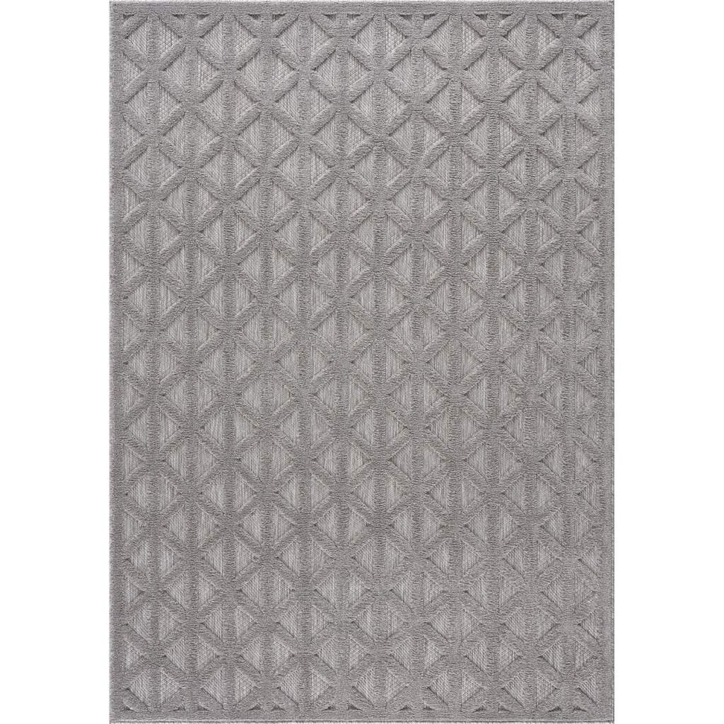 Shaggy Indoor-Outdoor - Aberdeen (grau) (Größe: 200 x 290 cm)
