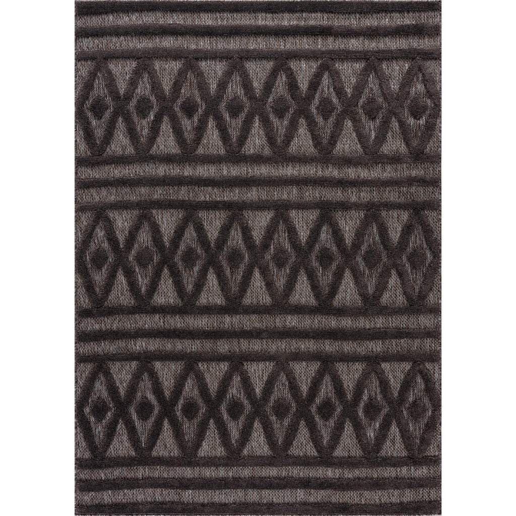 Shaggy Indoor-Outdoor - Chester (anthrazit) (Größe: 200 x 290 cm)