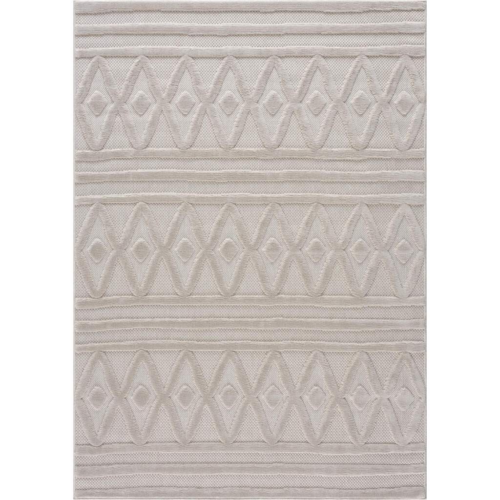 Shaggy Indoor-Outdoor - Chester (beige) (Größe: 200 x 290 cm)