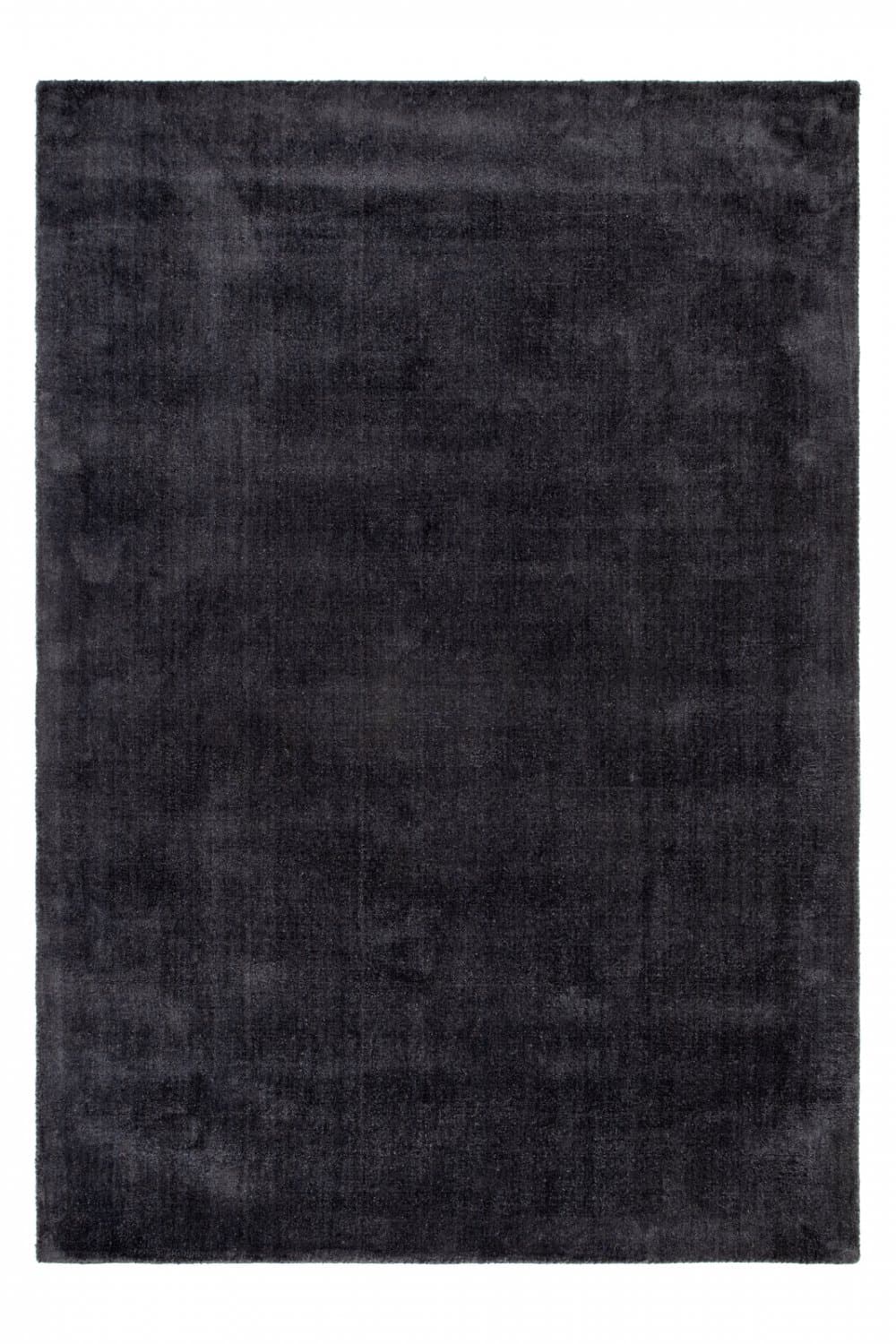 Recycled PET with viscose look (schwarz) (Größe: 240 x 340 cm)