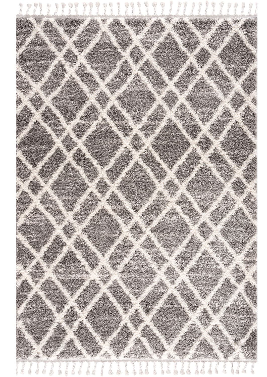 Hochflorteppiche - Cotopaxi (grau) (Größe: 160 x 230 cm)