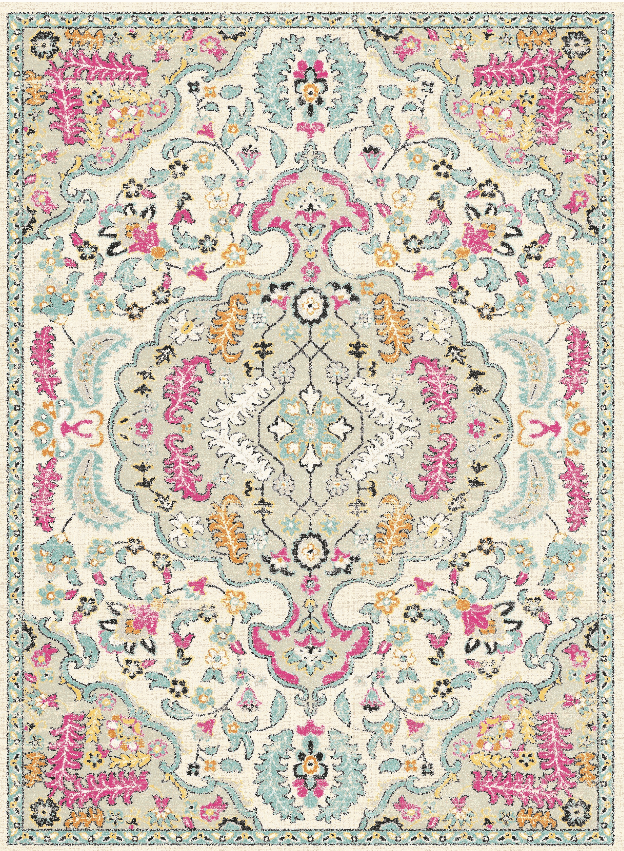 Wilton-Teppich - Lastres (multi) (Größe: 180 x 270 cm)
