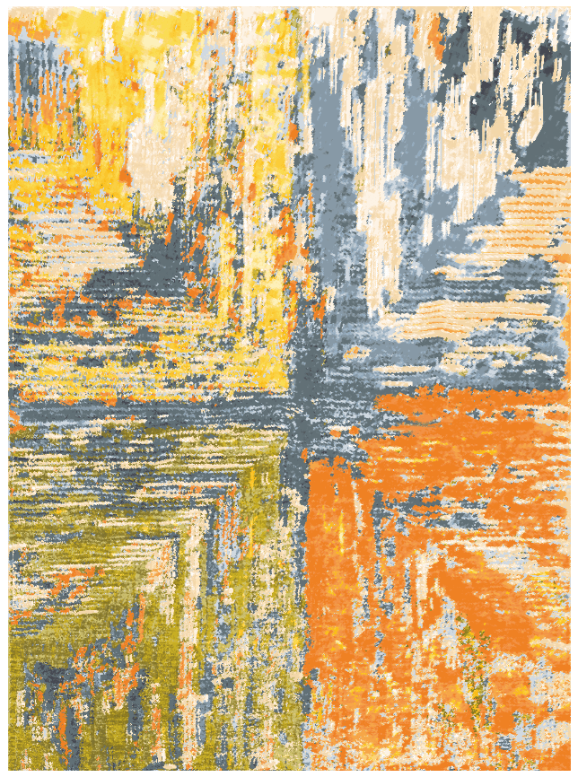 Wilton-Teppich - Tizzano (orange/bunt) (Größe: 160 x 230 cm)