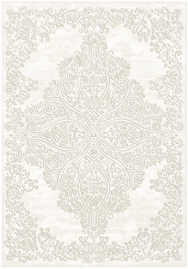 Wilton-Teppich - Valenza (weiß) (Größe: 200 x 280 cm)