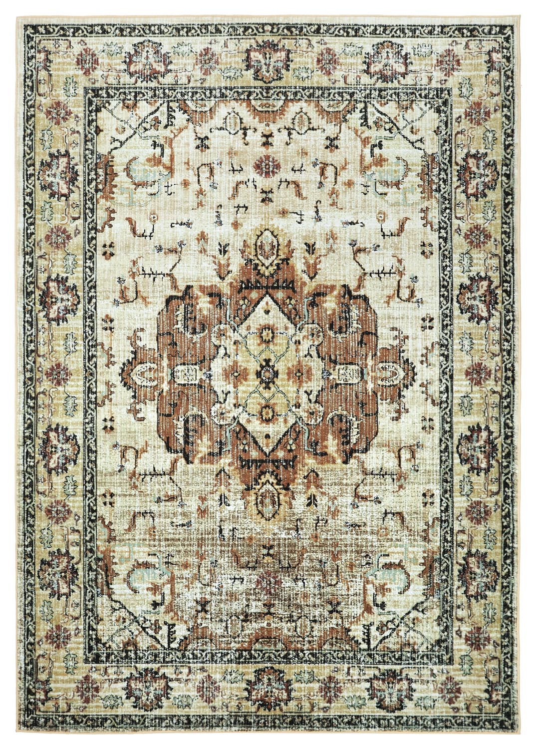 Wilton-Teppich - Siliana (beige) (Größe: 200 x 280 cm)