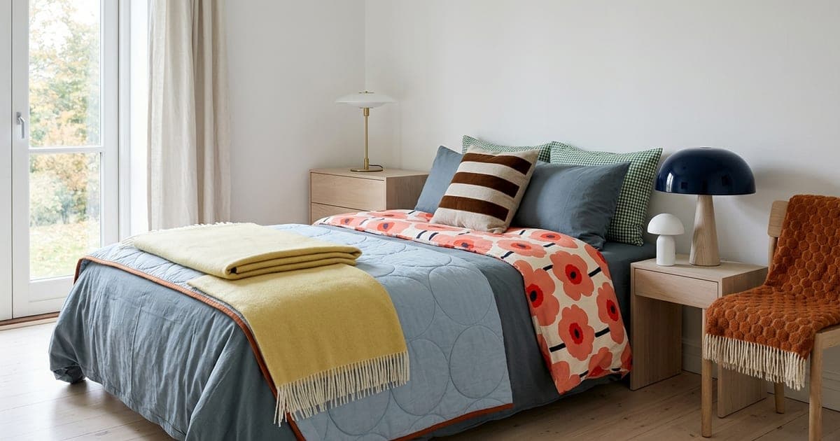 10 nordische Stücke fürs Schlafzimmer in der dunklen Jahreszeit