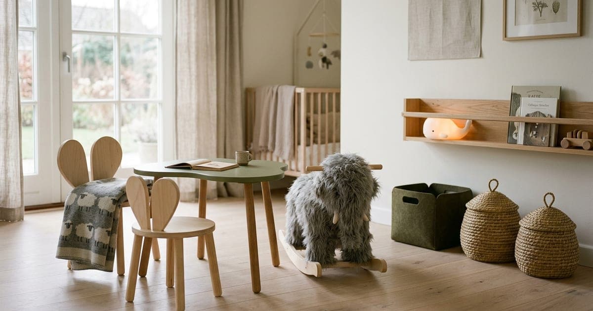 Nordische Kinderzimmer: 10 Stücke, die die Kindheit überstehen