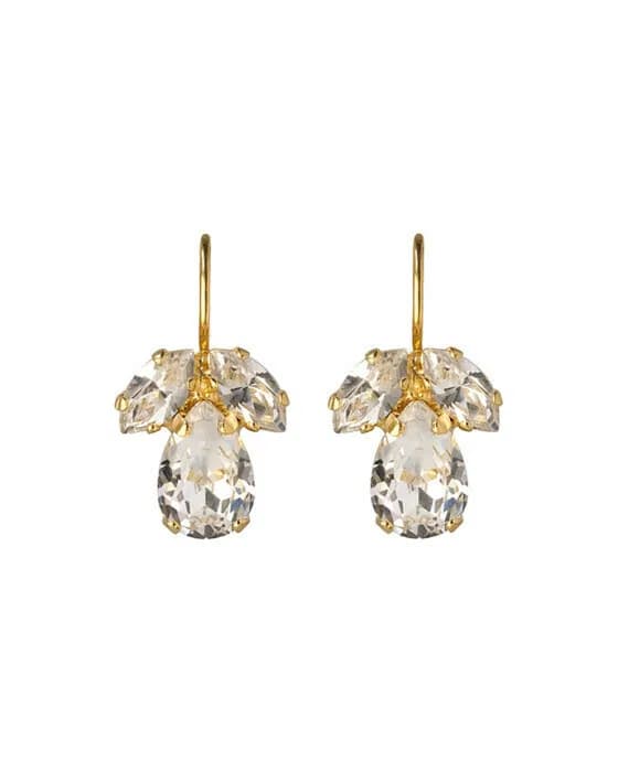 Petite Timo Earrings Crystal